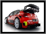 Citroen C3 WRC, Tył, Rajdowy, 2017